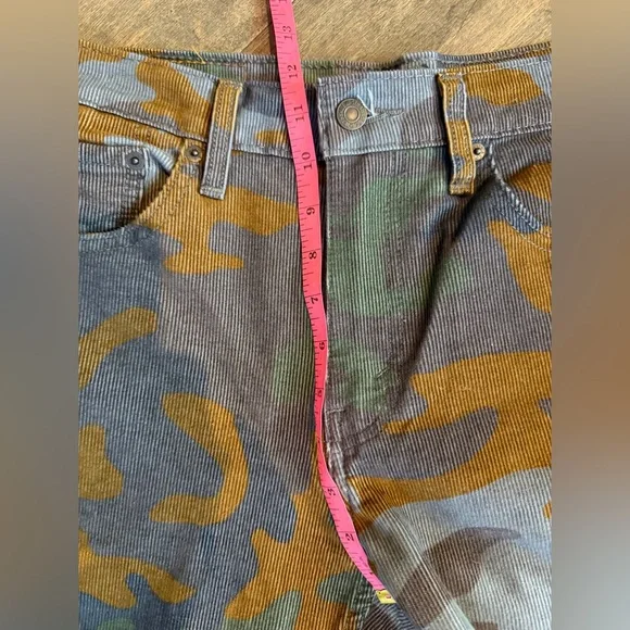 Levi’s 511 camouflage corduroy 34/30 - Picture 4 of 7